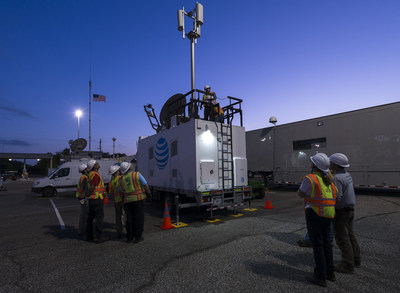 AT&T has successfully completed our first Network Disaster Recovery test for the year to make sure we're prepared to keep you connected in the event of a hurricane.