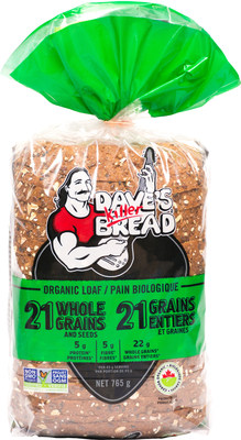 Packed with whole grains, seeds and free of all things artificial, Dave's Killer Bread is all killer, no filler (CNW Group/Weston Bakeries Limited)