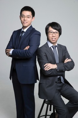 From left to right：Co-founder and Chief Scientist of Liulishuo Dr. Hui Lin, Chief Algorithm Engineer of Liulishuo Dr. Yi Sun