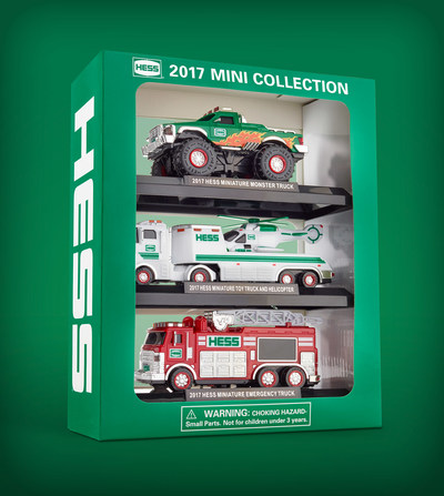 The 2017 Hess Toy Truck Mini Collection