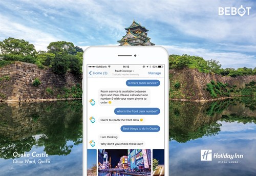 Meet Bebot, Japan's First AI Chatbot for Hotels, Now Available at Holiday Inn Osaka Namba