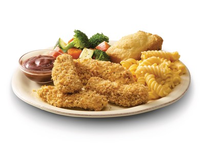 Available now through Aug. 13, new Boston Market Oven-Crisp Chicken Strips are hand-breaded, all-white, all-breast meat chicken strips that are baked – not fried – for a healthier, crispier crunch.