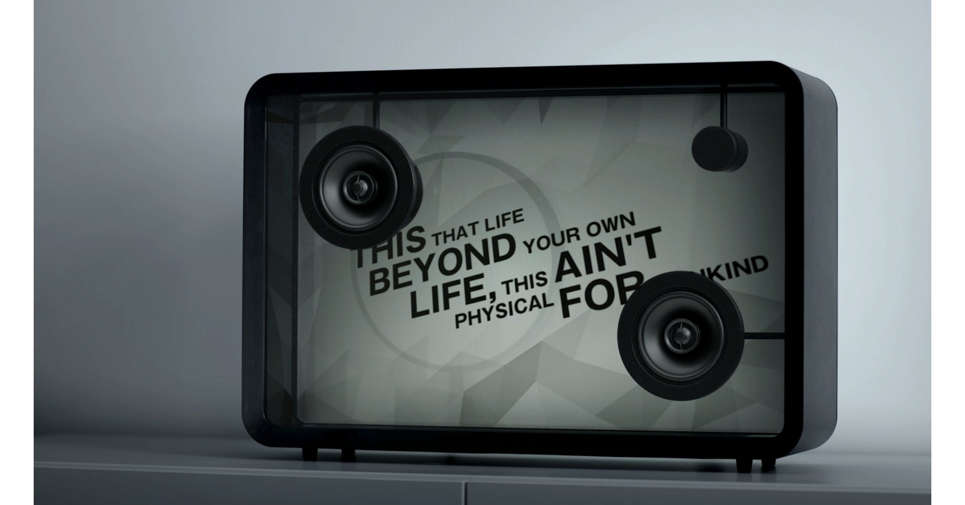 COTODAMA Lyric Speaker World's First Lyric Visualizing Speaker has