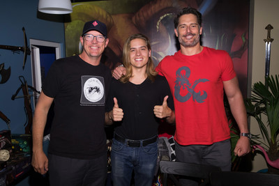 Matthew Lillard, Dylan Sprouse and Joe Manganiello helped unveil the new Dungeons & Dragons storyline, Tomb of Annihilation, during a live streaming event in Seattle this weekend.