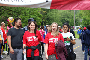 Gutsy Walkers show big support for Canadians with Crohn's disease and ulcerative colitis