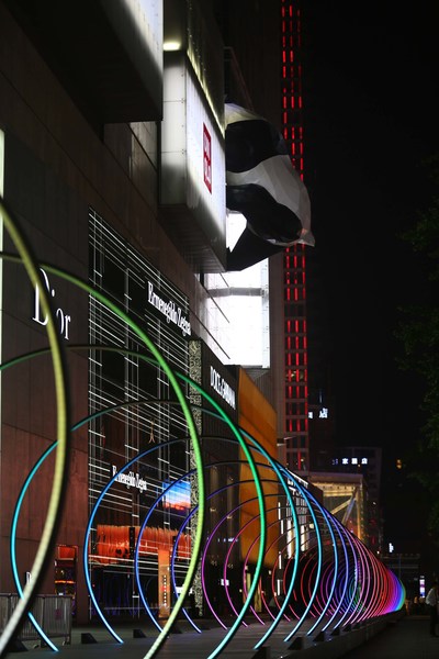 The World’s First Sonic Runway Made its Debut at Hongxing Road (PRNewsfoto/Chengdu IFS)