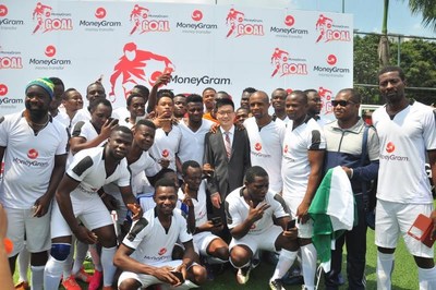 MoneyGram GOAL Football Tournament in Guangzhou kicked off with Obafemi Martins