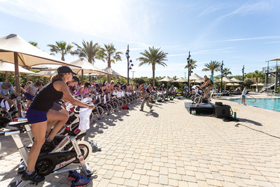 The second annual Ride for a Reason event, hosted at nationwide Life Time destinations, raises more than $750,000 for St. Jude Children's Research Hospital and Life Time Foundation.