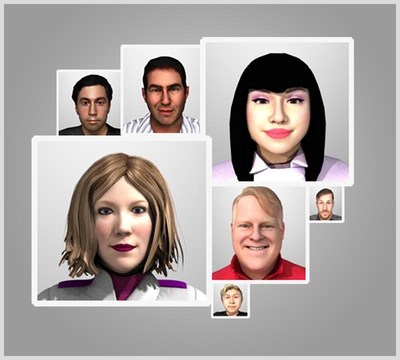 High Fidelity avatars scanned by Doob3D and used in virtual reality.