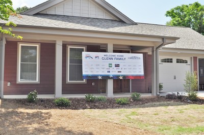 Carrington Charitable Foundation (CCF) welcomes family of wounded U.S. Army Veteran Master Sgt. David Glenn to their new, custom adaptive home built through the CCF’s signature program, Carrington House.