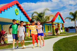 A diversão interminável ao sol espera na LEGOLAND® Beach Retreat, Acomodações completamente novas agora abertas no LEGOLAND Florida Resort