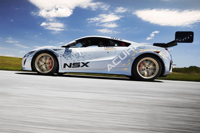The production-based NSX with GT3-inspired modifications will compete in the Time Attack 1 class.