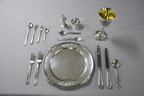 State Of Missouri Presents Mighty Mo's Original Silver Place Setting To Battleship Missouri Memorial