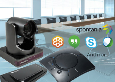 ClearOne's new Versa 150 includes a pro-quality CHAT® speakerphone, enterprise-class UNITE® PTZ camera and a central hub to connect a laptop via single-USB to a room's displays and network.