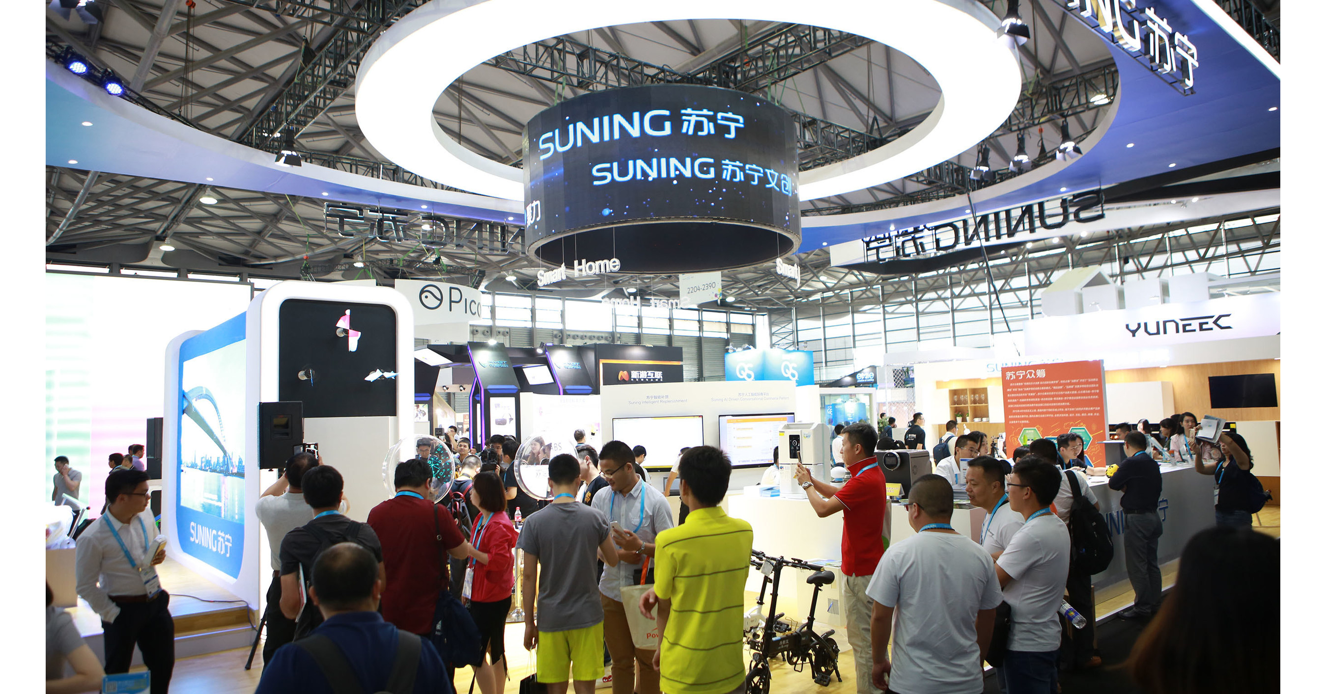 Suning Showcases 'Smart Retail' at CES Asia