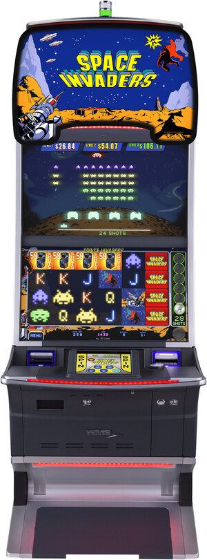 Scientific Games Debuts First Skill-Based Slot Machine with Classic Arcade Video Game Favorite -- SPACE INVADERS™