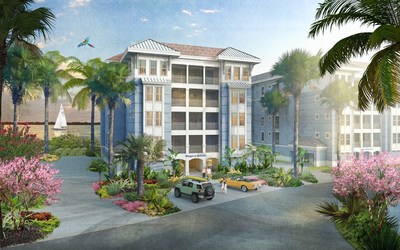 Located adjacent to the marina, the One Particular Harbour luxurious waterfront condominiums all feature spectacular views of Anna Maria Sound or Harbour Isle lagoon. Priced from the high $400s. Renderings by The McBride Company.
