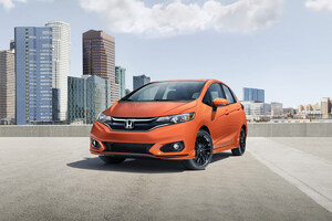 Refreshed 2018 Honda Fit Launches Next Month with More Aggressive Styling, New Sport Trim and Available Honda Sensing®