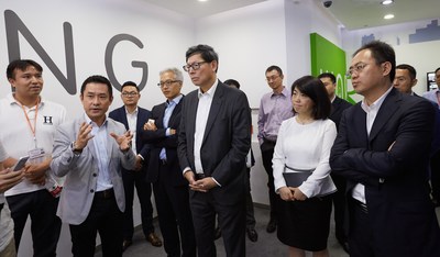 Ping An Technology CEO Chen Liming plays host to visiting guests