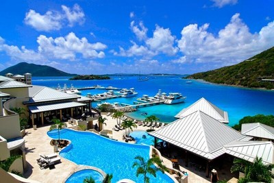 Enter for a chance to win the Lands' End Best of the Beach Sweeps to the British Virgin Islands. One lucky winner will receive roundtrip airfare for two, 8-day and 7-night accommodations at the beautiful Scrub Island Resort, valued in total at $6,600. Enter now through June 15, 2017, for a chance to win at www.landsend.com/beachsweeps or via the tab at Facebook.com/landsend. 
(PRNewsfoto/Lands' End, Inc.)