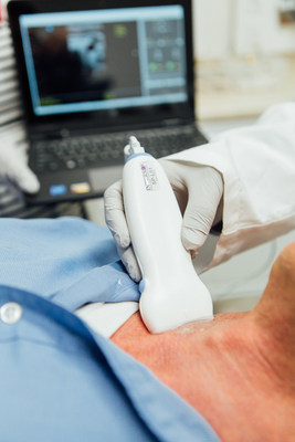 Interson's new SiMPLi Series portable and handheld diagnostic ultrasound imaging solution for vascular access.  Ultrasound probe plugs directly into your laptop or tablet via USB connection.