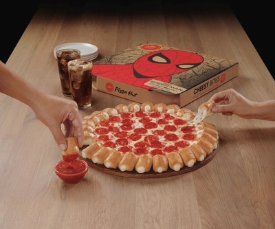 Through July 9, Pizza Hut is officially bringing back an all-time favorite pizza – Cheesy Bites – to menus across the country, in celebration of the Spider-Man: Homecoming premiere, in theaters July 7.
