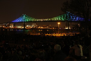 Reprise du spectacle inaugural de l'illumination du pont Jacques-Cartier - Le dimanche 25 juin à 22h30