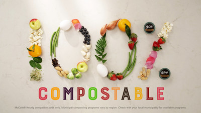McCafé® launches campaign highlighting 100% Compostable Pods (CNW Group/McDonald's Canada)