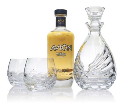 Waterford Avión Collection Crystal Sipping Decanter Gift Set