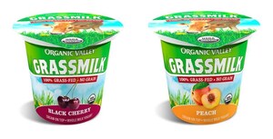 Organic Valley Introduces New Grassmilk® Yogurt Flavors: Black Cherry and Peach