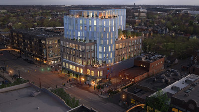 800 North High Street Rendering - Image Provided by Crawford Hoying Development Partners