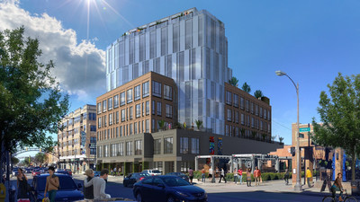 800 North High Street Rendering - Image Provided by Crawford Hoying Development Partners