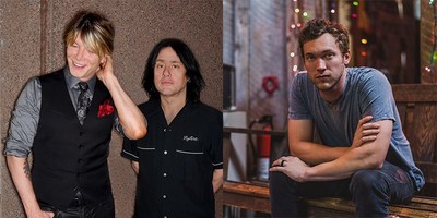 Goo Goo Dolls and Phillip Phillips. Photo credit Maryhill Winery and Goo Goo Dolls and Phillip Phillips.