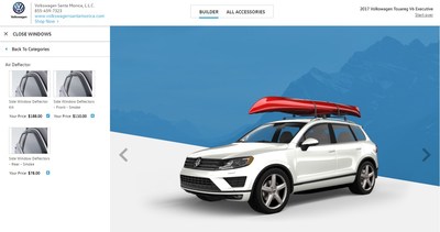 Insignia launched the VW Accessory Builder for Volkswagen NA in October of 2016.