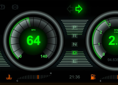 Due to the new Topled E1608 and its excellent output, car dashboards can be a real eye-catcher. Picture: Osram