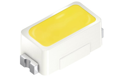 The new Topled generation, E1608, combines versatility with a package miniaturized by factor 20.  Picture: Osram