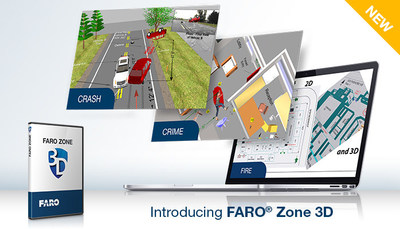 FARO® Zone 3D: Aplicação de Software Revolucionário para Profissionais de Segurança Pública