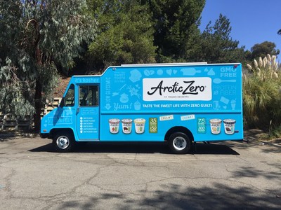It looks like the ice cream truck – but it serves a delicious ice cream alternative, suitable for those with dietary restrictions or who are trying to stay fit. ARCTIC ZERO® will travel the country this summer, sampling its low calorie, lactose-free, naturally sweetened Fit Frozen Desserts™