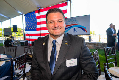 U.S. Army Master Sgt. John Masson was a featured guest speaker at the Carrington Charitable Foundation inaugural Gala in Greenwich, Conn.