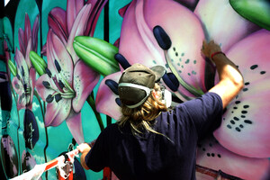 Sonnet Insurance spreads optimism at Montreal's Mural Festival with street artist INSA