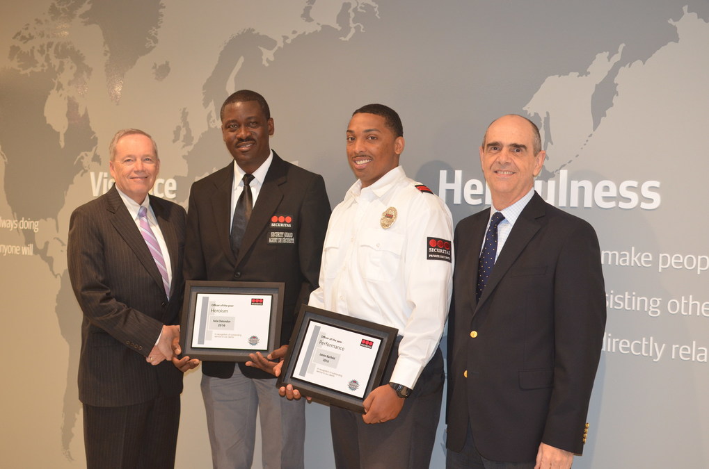 Securitas North America Rewards Performance and Heroism with 2016 Security  Officer of the Year Awards