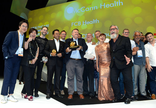 McCann Health Wins Network of the Year at 2017 Cannes Lions Health