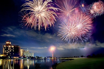 Fireworks at The Ritz-Carlton Orlando, Grande Lakes