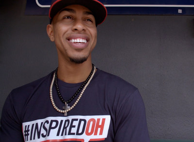 The Ohio Lottery teams up with Cleveland Indians shortstop Francisco Lindor for its InspiredOH initiative – an effort to shine a light on the stories of hope and perseverance across the state of Ohio. As a part of the initiative, Lindor shares the story behind his winning smile, captured on www.inspiredoh.org and will be asking fellow Ohioans to share their own inspirational stories for opportunities to win in big and small ways.