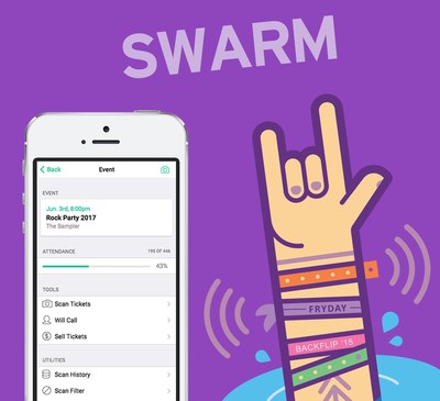 Swarm mobile box office streamlines event operations and gives you the power of a full service box office in the palm of your hand. Go mobile, get Swarm!