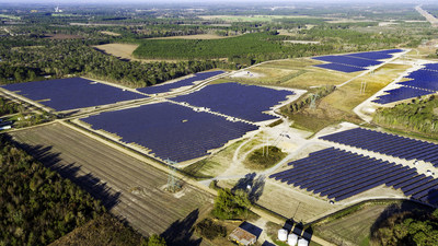 ​This photo represents a previous project completed by the Green Power EMC and Silicon Ranch​ partnership.​​ The 20MWac solar facility in Hazlehurst, Georgia, occupies approximately 135 acres and incorporates 87,514 solar modules.