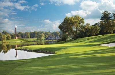 Hole 16 at ClubCorp's Firestone Country Club in Akron, Ohio.