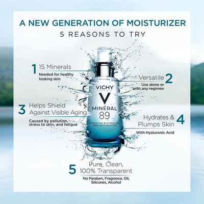 Vichy Launches New Generation of Moisturizer: Mineral 89