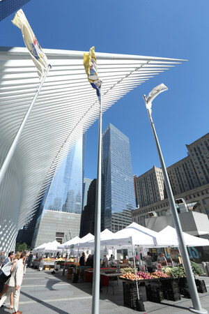 GrowNYC Farmers Market, Greenmarket At Oculus Plaza, Returns To World Trade Center Site On June 20th