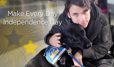Canine Companions for Independence assistance dog team Adam and Kiki